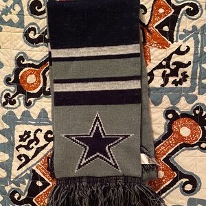 NFL Gray and Blue Star Scarf